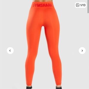 Gymshark Women's Flex Seamless Orange Leggings